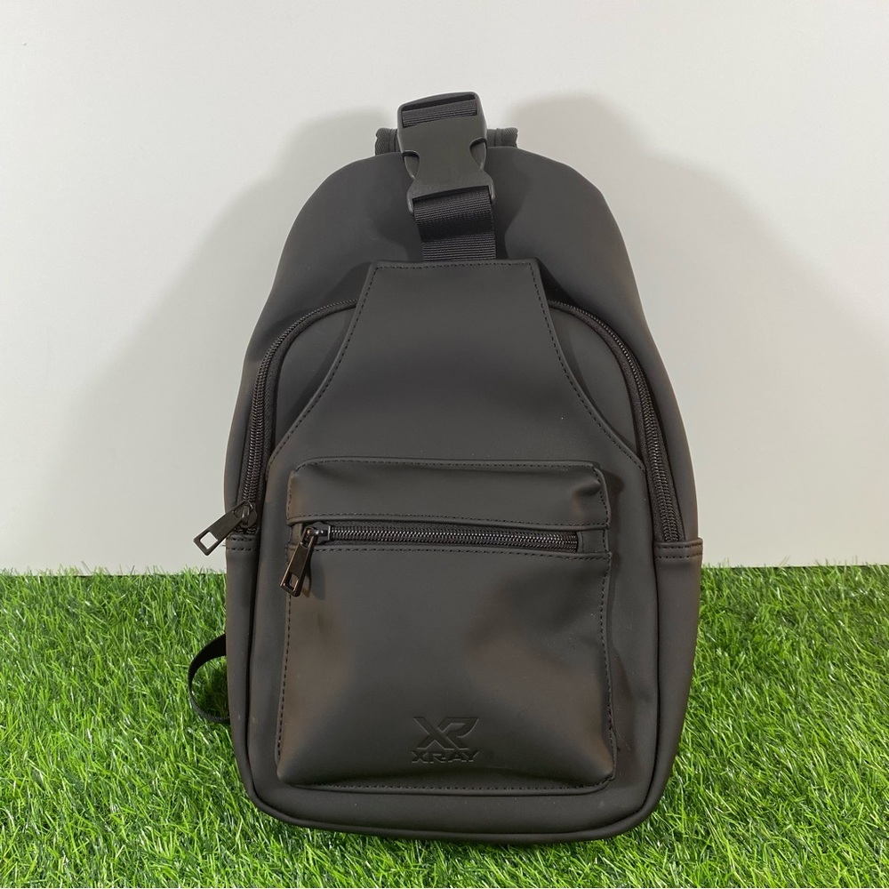 XRAY Men's Sling Bag Backpack and Crossbody Pack Black